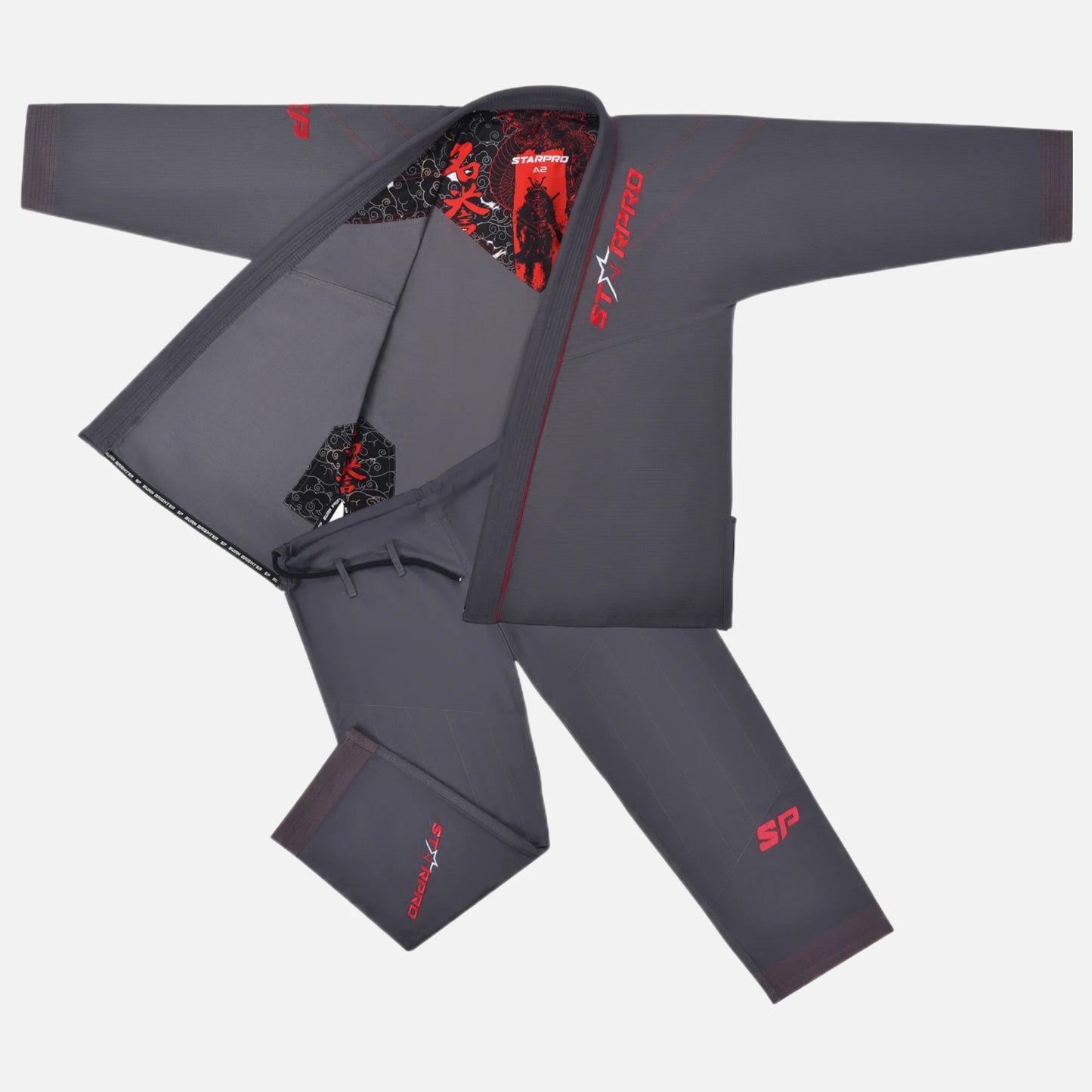 Ronin BJJ Competition Gi Jiu Jitsu Uniform Starpro Starpro competition-gi-v2-kimonos-white-thegis-asia